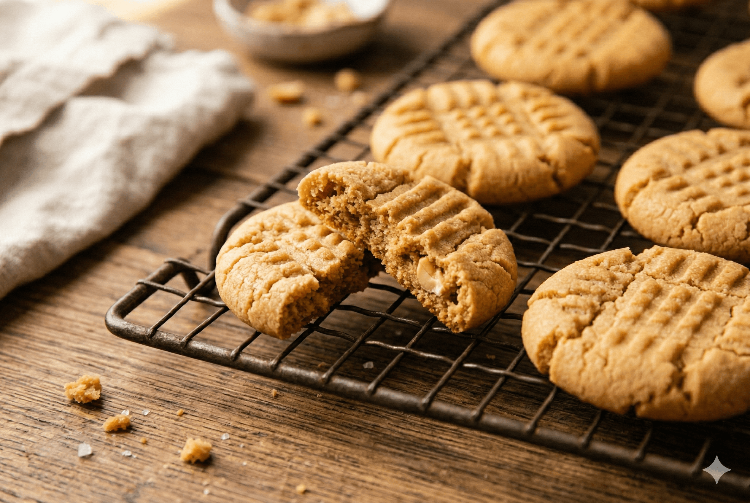 Vegan Peanut Butter Cookies